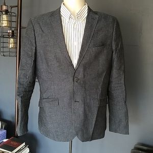 H&M linen suit jacket